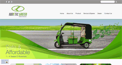 Desktop Screenshot of kineticgreenvehicles.com